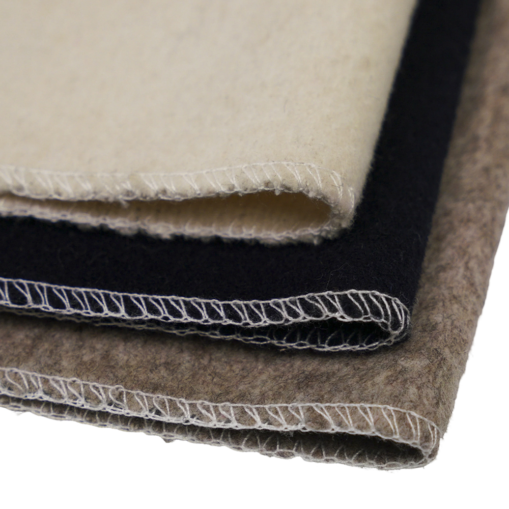 50% Lã, 40% Poliéster, 10% Outras Fibras, 680G/M, Bege, Revestimento de Lã Cristal de Face Única, ML-242-2050680